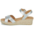 Betty London GIORGIA Argento Espadrillas Donna - 4