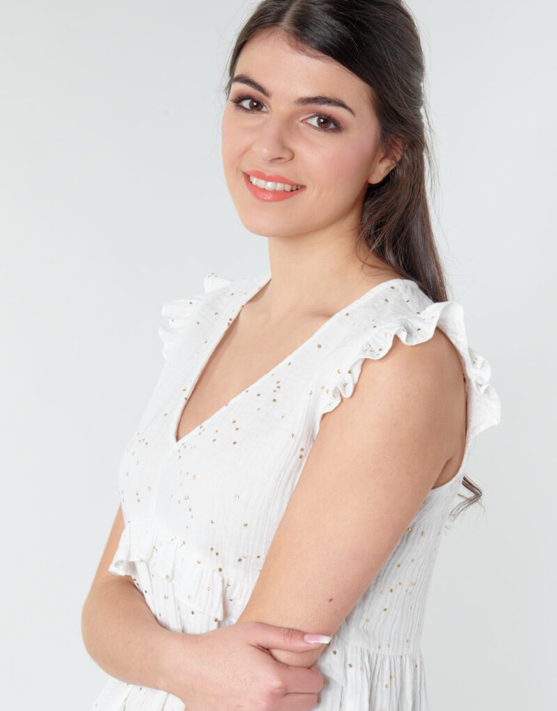 Camicetta Betty London MOUDINE Bianco Camicette Donna - 5