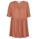 Vestido corto Betty London MOUDENE Marrone Vestidos cortos Mujer - 1