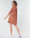 Abito corto Betty London MOUDENE Marrone Abiti corti Donna - 4