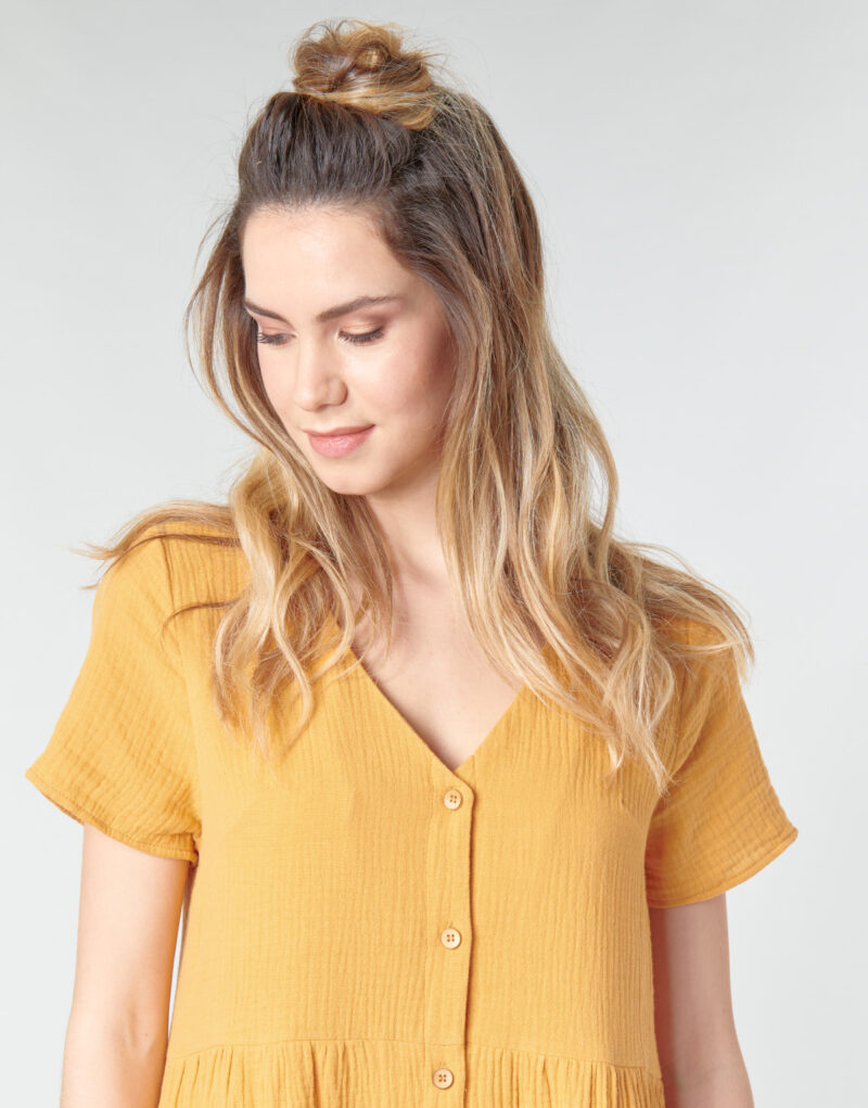 Robe courte Betty London MARDI Giallo Abiti corti Donna - 5