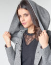 Mantella  Moony Mood  POLINE  Grigio -  Mantelle Donna - 5