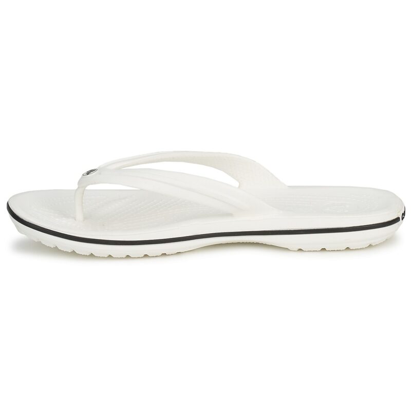 Crocs CROCBAND FLIP Tongs blanches pour femmes - Taille 2