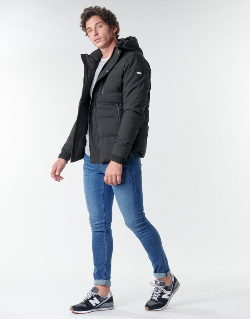 Parka Deeluxe CHIRO Nero Parka Uomo - 3