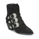 Pepe Jeans WESTERN W BUCKLE Black Women's Ankle Boots - 1