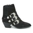 Pepe Jeans WESTERN W BUCKLE Black Women's Ankle Boots - 2