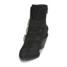 Pepe Jeans WESTERN W BUCKLE Black Women's Ankle Boots - 3