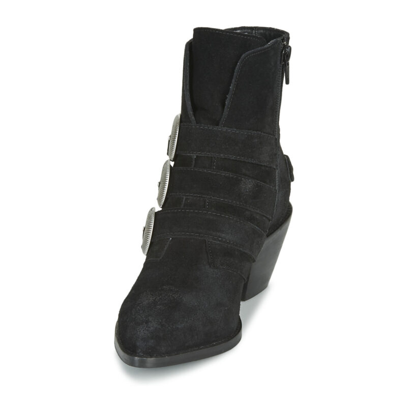 Pepe Jeans WESTERN W BUCKLE Black Women's Ankle Boots - 3