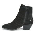 Pepe Jeans WESTERN W BUCKLE Black Women's Ankle Boots - 4