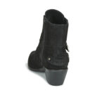 Pepe Jeans WESTERN W BUCKLE Black Women's Ankle Boots - 5