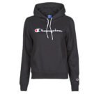 Felpe con cappuccio Champion HEAVY COMBED COTTON FLEECE Nero Felpe con cappuccio Donna - 1