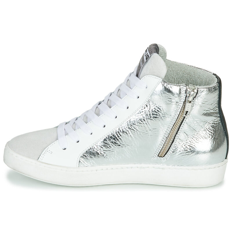 Meline IN1363 White High-top Sneakers Women - 4