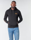 Felpe Emporio Armani EA7 TRAIN LOGO SERIES M HOODIE RN COFT Nero Felpe Uomo - 2