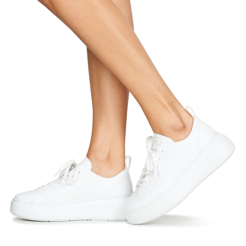 Armani Exchange PROMNA Bianco Zapatillas bajas Mujer - 8