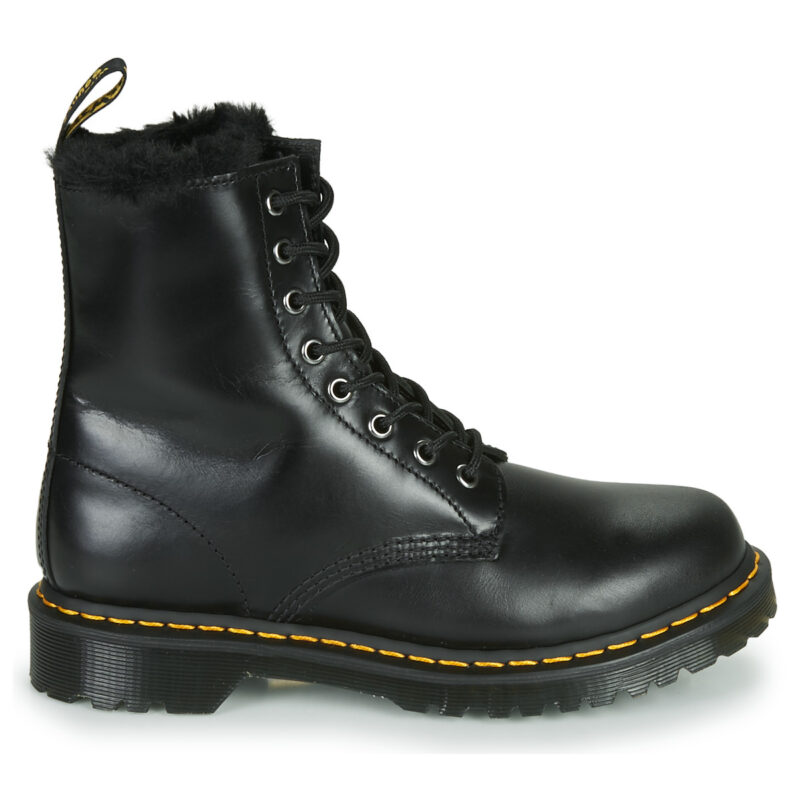Dr. Martens 1460 SERENA BLACK ATLAS Nero Stivaletti Donna - 2