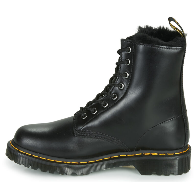 Dr. Martens 1460 SERENA BLACK ATLAS Nero Stivaletti Donna - 4
