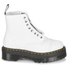 Dr Martens SINCLAIR WHITE MILLED NAPPA White - Women's Boots - 2