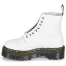Dr. Martens SINCLAIR WHITE MILLED NAPPA White - Women's Boots - 4