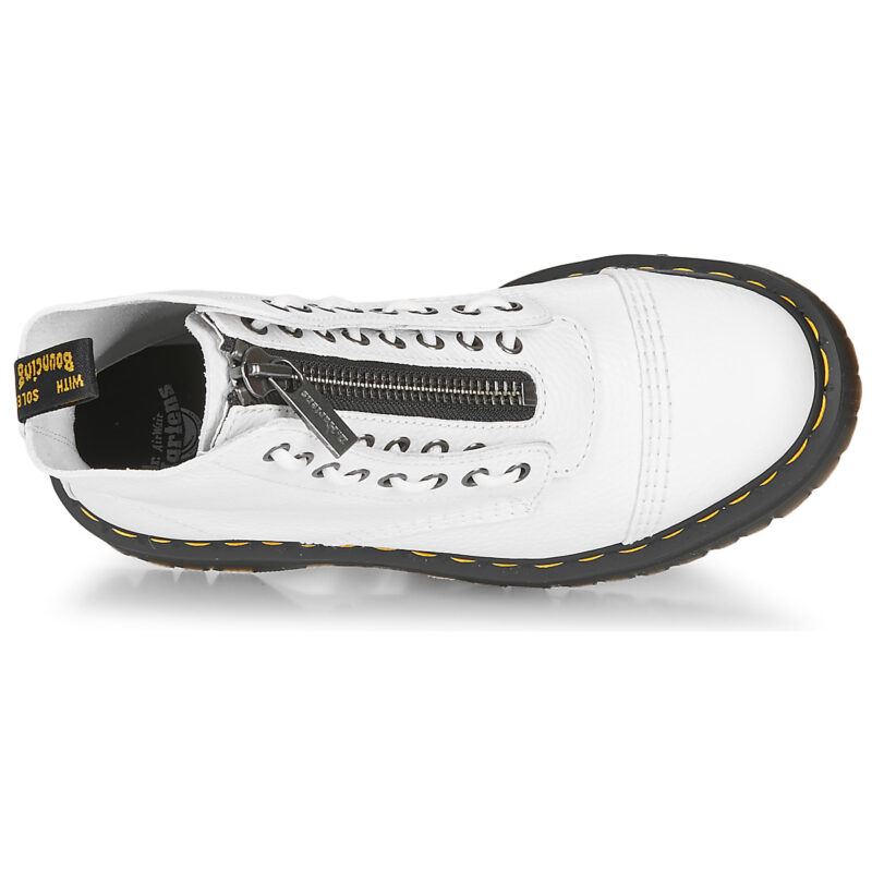 Dr. Martens SINCLAIR WHITE MILLED NAPPA White - Women's Boots - 6