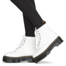 Dr Martens SINCLAIR WHITE MILLED NAPPA White - Women's Boots - 8