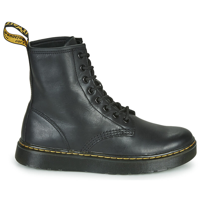 Dr. Martens THURSTON BLACK LUSSO Nero Stivaletti Uomo - 2