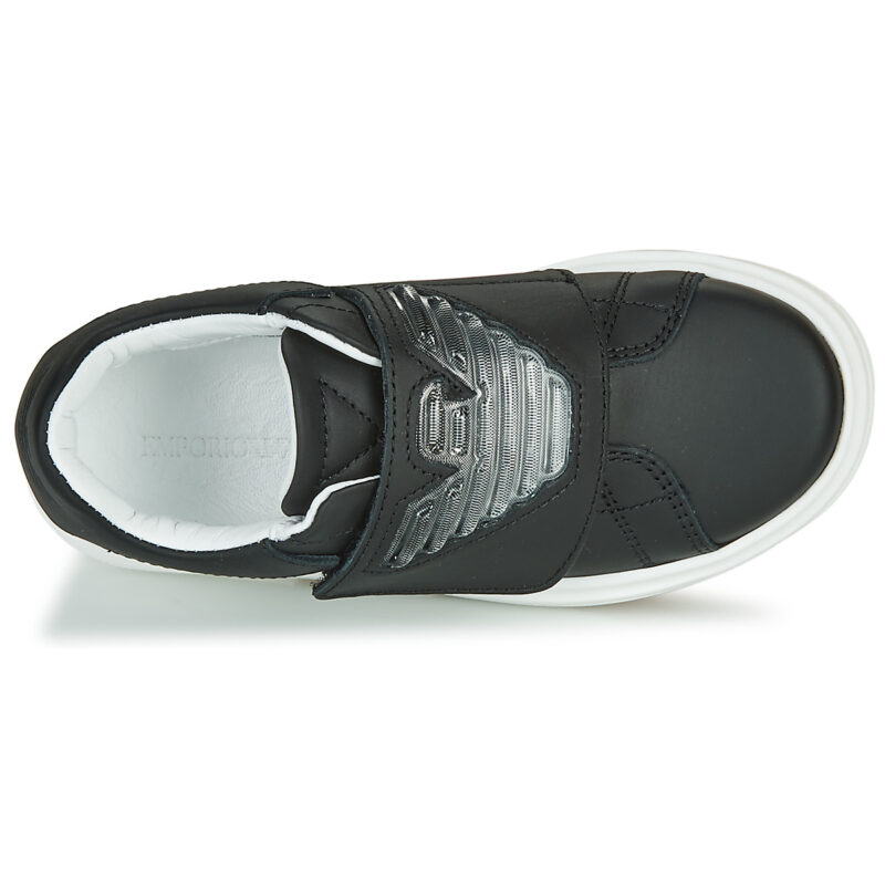 Emporio Armani XYX014-XOI08 Nero Sneakers Bambino - 6
