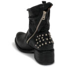 Airstep / AS98 OPEA STUDS Schwarze Damen-Ankle-Boots - Gr&ouml;&szlig;e 5