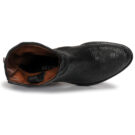 Airstep / AS98 OPEA STUDS Schwarze Damen-Ankle-Boots - Gr&ouml;&szlig;e 6