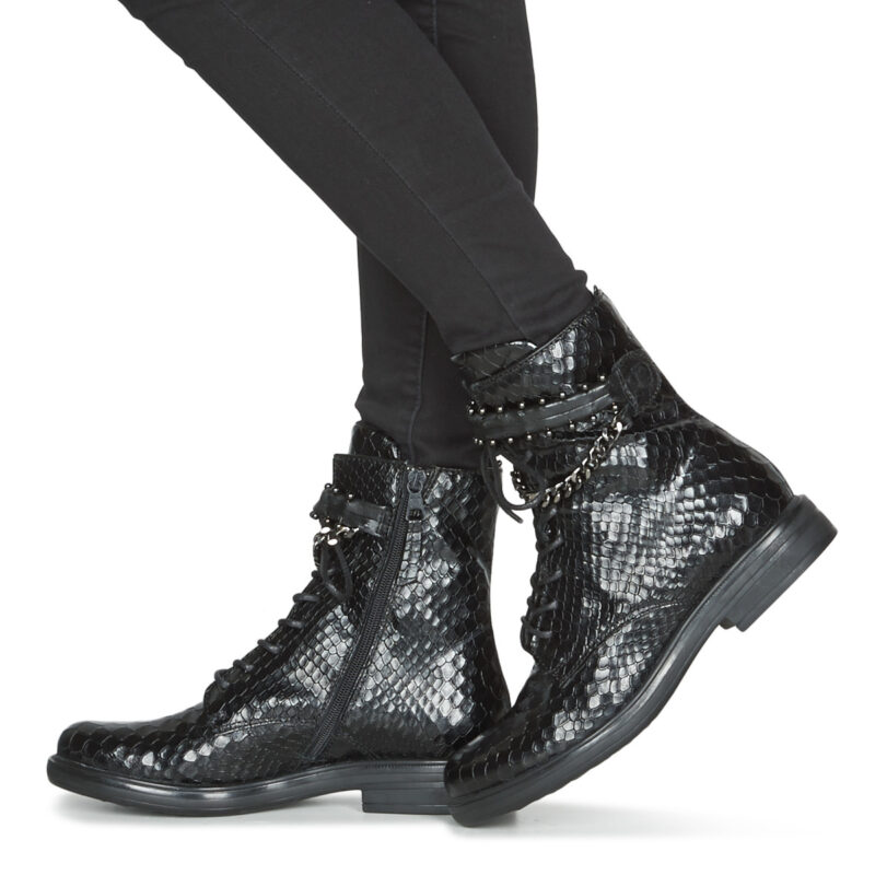 Mjus CAFE SNAKE Nero Stivaletti Donna - 8