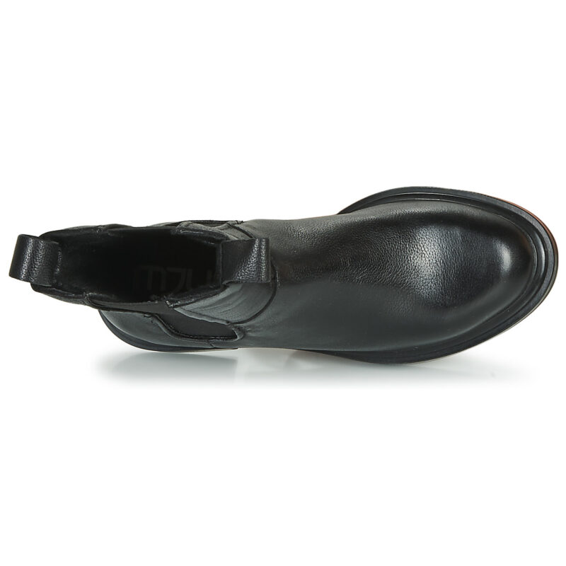 Mjus MORGANA CHELS Schwarze Damen-Ankle-Boots - Gr&ouml;&szlig;e 6