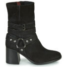 Mjus Botines negros para mujer TUA BUCKLE - Talla 2