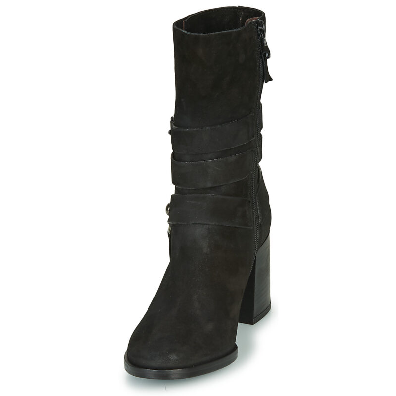 Mjus Botines negros para mujer TUA BUCKLE - Talla 3