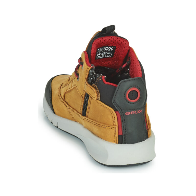 Geox AERANTER ABX Marr&oacute;n Zapatillas Ni&ntilde;o - 5
