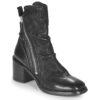 Moma  NANINI  Nero -  Stivaletti Donna