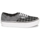 Vans AUTHENTIC PLATFORM 2.0 Graue Low Sneakers Damen - Gr&ouml;&szlig;e 2