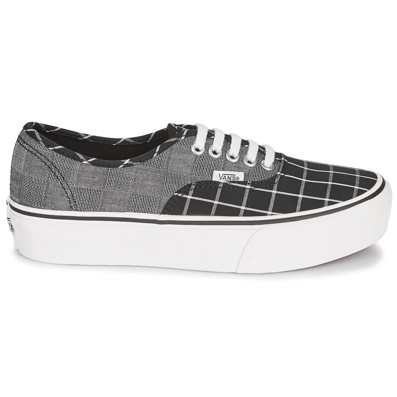 Vans AUTHENTIC PLATFORM 2.0 Graue Low Sneakers Damen - Gr&ouml;&szlig;e 2