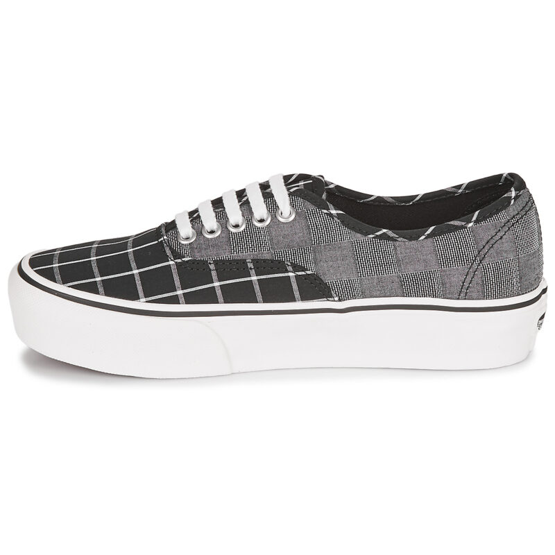 Vans AUTHENTIC PLATFORM 2.0 Graue Low Sneakers Damen - Gr&ouml;&szlig;e 4