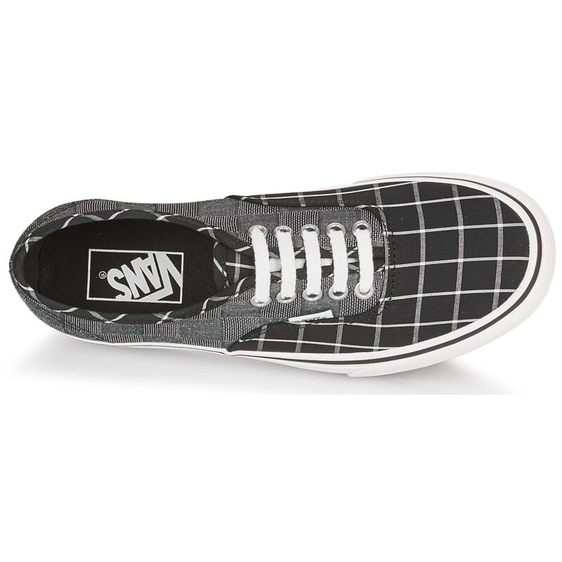 Vans AUTHENTIC PLATFORM 2.0 Graue Low Sneakers Damen - Gr&ouml;&szlig;e 6