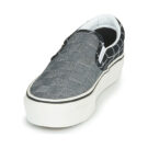 Vans CLASSIC SLIP-ON PLATFORM Grey Slip on Women - 3