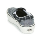 Vans CLASSIC SLIP-ON PLATFORM Grey Slip on Women - 5