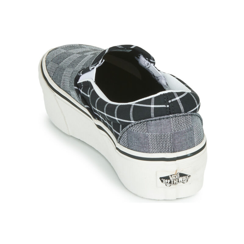 Vans CLASSIC SLIP-ON PLATFORM Grey Slip on Women - 5