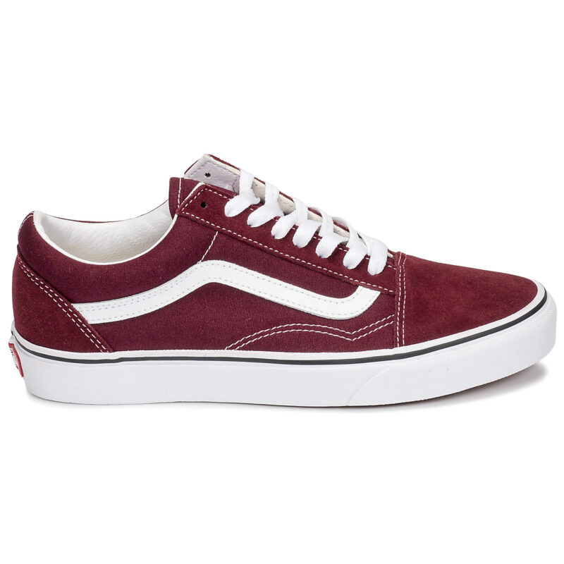 Vans OLD SKOOL Rote Herren-Sneaker - Gr&ouml;&szlig;e 2