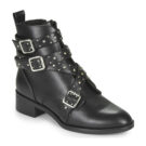 Only BRIGHT 14 PU STUD BOOT Black Women's Ankle Boots - 1