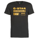 T-shirt G-Star Raw COMPACT JERSEY O Nero T-shirt maniche corte Uomo - 1