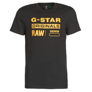 T-shirt  G-Star Raw  COMPACT JERSEY O  Nero -  T-shirt maniche corte Uomo