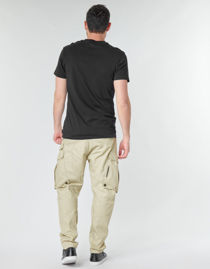 T-shirt G-Star Raw COMPACT JERSEY O Nero T-shirt maniche corte Uomo - 4