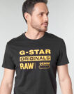 T-shirt G-Star Raw COMPACT JERSEY O Nero T-shirt maniche corte Uomo - 5