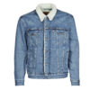 Giacca in jeans  Levis  TYPE 3 SHERPA TRUCKER  Blu -  Giacche in jeans Uomo