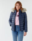 Piumino  Tommy Jeans  TJW BASIC HOODED DOWN JACKET  Marine -   Piumini Donna - 2