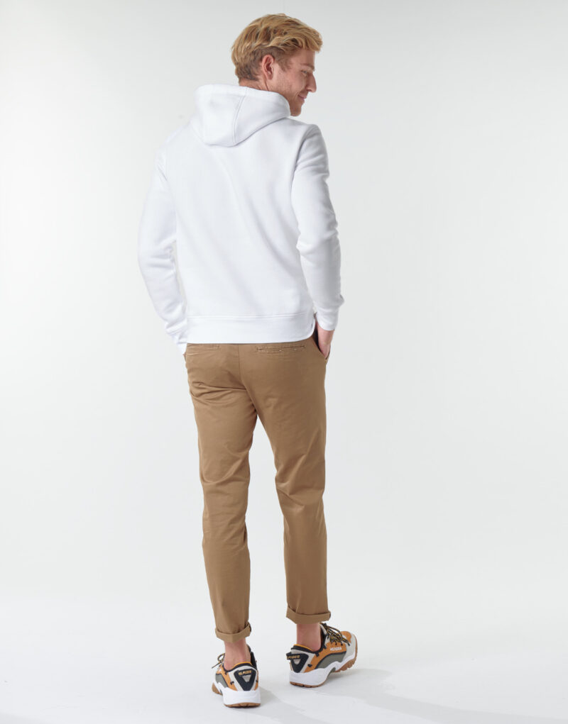 Felpe con cappuccio Tommy Hilfiger TOMMY LOGO HOODY Bianco Felpe con cappuccio Uomo - 4